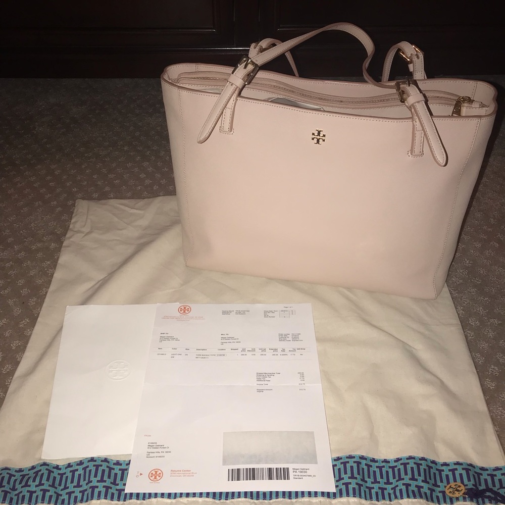 Tory Burch Light Oak York Tote